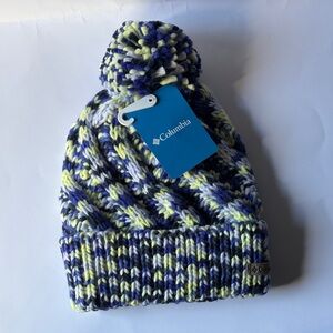 Columbia Kids' Multicolor Knit Pom Beanie
